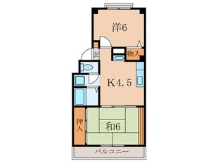 ロイヤルカ－サ原の物件間取画像